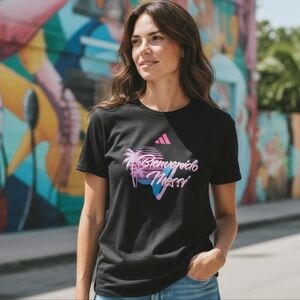 💥Messi x Adidas "Bienvenido" T-Shirt NWT!!